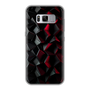 Силиконовый чехол на Samsung Galaxy S8 Plus с принтом Абстракция