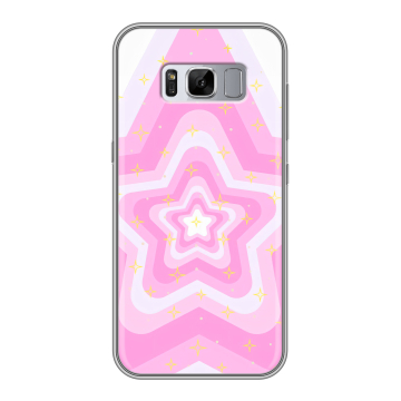 Силиконовый чехол на Samsung Galaxy S8 Plus с принтом Сердечки Силиконовый чехол на Samsung Galaxy S8 Plus с принтом Сердечки