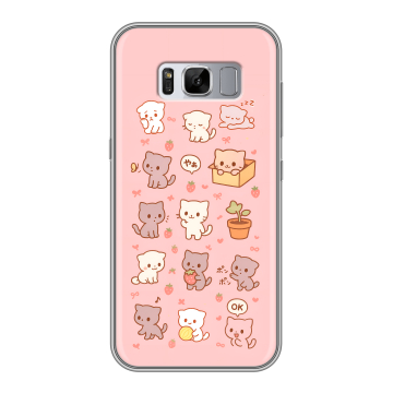 Силиконовый чехол на Samsung Galaxy S8 Plus с принтом Hello Kitty Хелоу Кити Силиконовый чехол на Samsung Galaxy S8 Plus с принтом Hello Kitty Хелоу Кити