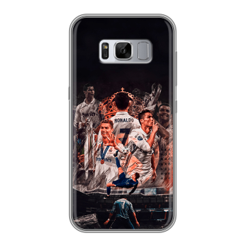 Силиконовый чехол на Samsung Galaxy S8 Plus с принтом Реал Роналдо Real Ronaldo Силиконовый чехол на Samsung Galaxy S8 Plus с принтом Реал Роналдо Real Ronaldo