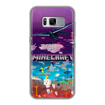 Силиконовый чехол на Samsung Galaxy S8 Plus с принтом Майнкрафт Minecraft Силиконовый чехол на Samsung Galaxy S8 Plus с принтом Майнкрафт Minecraft