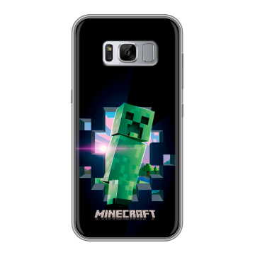 Силиконовый чехол на Samsung Galaxy S8 Plus с принтом Майнкрафт Minecraft Силиконовый чехол на Samsung Galaxy S8 Plus с принтом Майнкрафт Minecraft