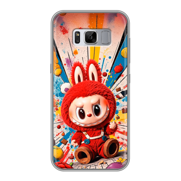 Силиконовый чехол на Samsung Galaxy S8 Plus с принтом Labubu Лабубу