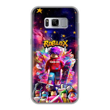 Силиконовый чехол на Samsung Galaxy S8 Plus с принтом Roblox Роблокс Силиконовый чехол на Samsung Galaxy S8 Plus с принтом Roblox Роблокс