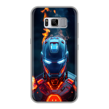 Силиконовый чехол на Samsung Galaxy S8 Plus с принтом IronMan Железный человек Силиконовый чехол на Samsung Galaxy S8 Plus с принтом IronMan Железный человек