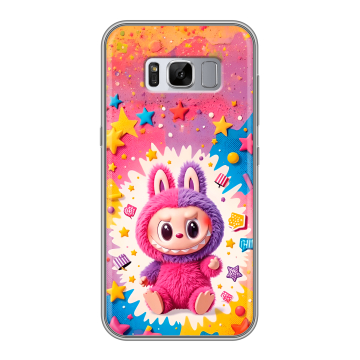 Силиконовый чехол на Samsung Galaxy S8 Plus с принтом Labubu Лабубу Силиконовый чехол на Samsung Galaxy S8 Plus с принтом Labubu Лабубу