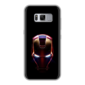 Силиконовый чехол на Samsung Galaxy S8 Plus с принтом IronMan Железный человек