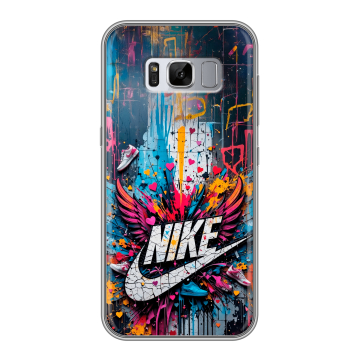 Силиконовый чехол на Samsung Galaxy S8 Plus с принтом Nike Найк Силиконовый чехол на Samsung Galaxy S8 Plus с принтом Nike Найк