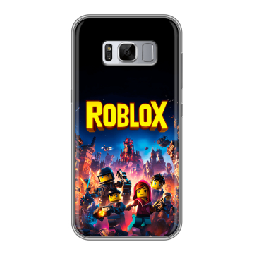 Силиконовый чехол на Samsung Galaxy S8 Plus с принтом Roblox Роблокс Силиконовый чехол на Samsung Galaxy S8 Plus с принтом Roblox Роблокс