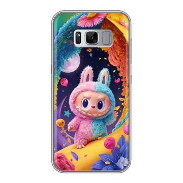 Силиконовый чехол на Samsung Galaxy S8 Plus с принтом Labubu Лабубу Силиконовый чехол на Samsung Galaxy S8 Plus с принтом Labubu Лабубу