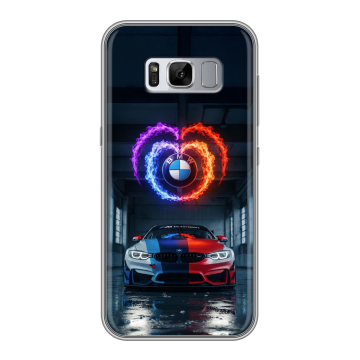 Силиконовый чехол на Samsung Galaxy S8 Plus с принтом BMW БМВ Силиконовый чехол на Samsung Galaxy S8 Plus с принтом BMW БМВ