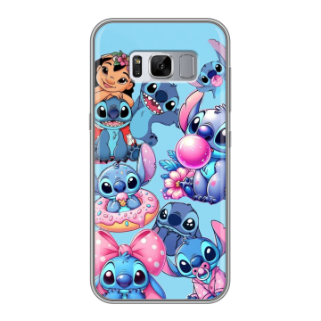 Силиконовый чехол на Samsung Galaxy S8 Plus с принтом Лило и Стич Силиконовый чехол на Samsung Galaxy S8 Plus с принтом Лило и Стич