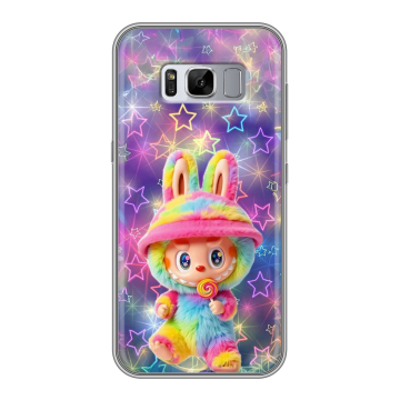 Силиконовый чехол на Samsung Galaxy S8 Plus с принтом Labubu Лабубу