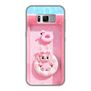 Силиконовый чехол на Samsung Galaxy S8 Plus с принтом Labubu Лабубу Силиконовый чехол на Samsung Galaxy S8 Plus с принтом Labubu Лабубу