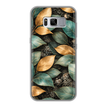 Силиконовый чехол на Samsung Galaxy S8 Plus с принтом женский