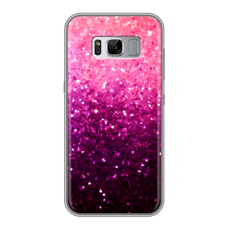 Силиконовый чехол на Samsung Galaxy S8 Plus с принтом Блестки Силиконовый чехол на Samsung Galaxy S8 Plus с принтом Блестки