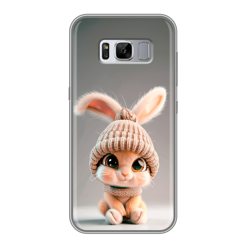 Силиконовый чехол на Samsung Galaxy S8 Plus с принтом Кролик Силиконовый чехол на Samsung Galaxy S8 Plus с принтом Кролик