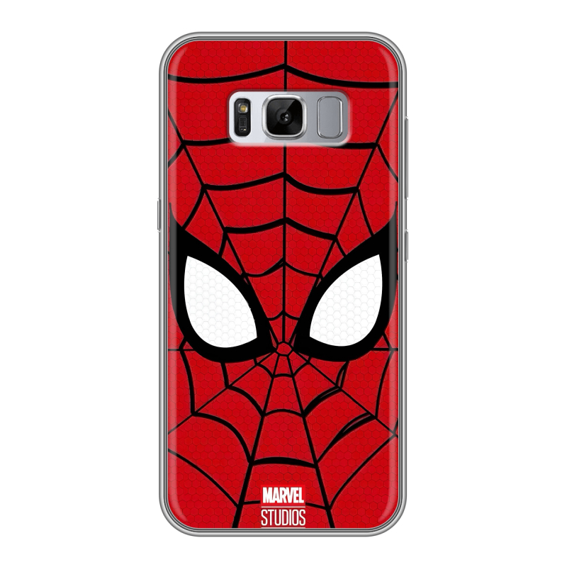 Силиконовый чехол на Samsung Galaxy S8 Plus с принтом человек паук spiderman Силиконовый чехол на Samsung Galaxy S8 Plus с принтом человек паук spiderman