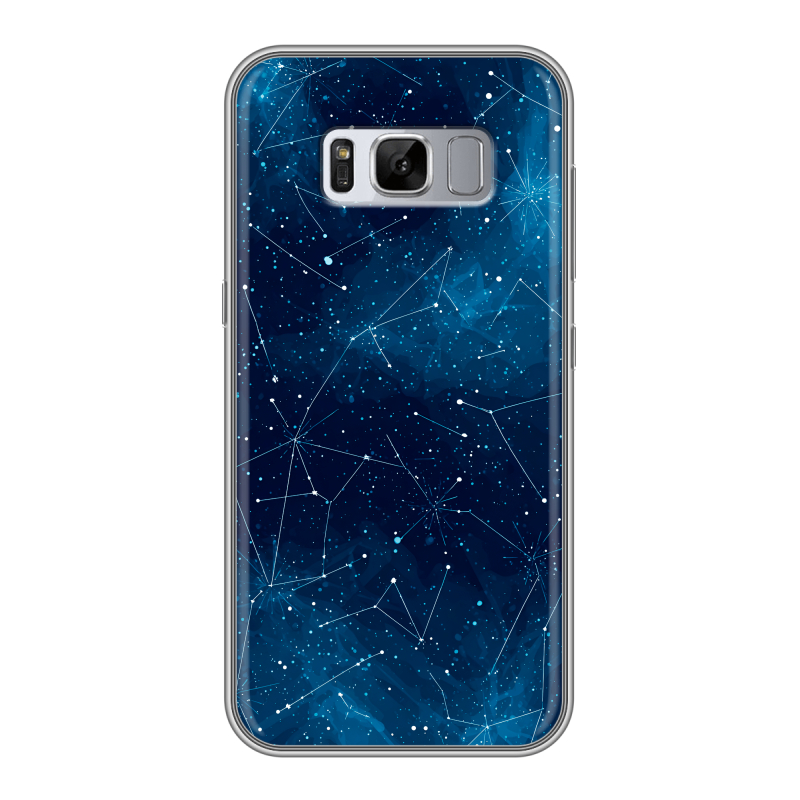 Силиконовый чехол на Samsung Galaxy S8 Plus с принтом Космос звезды Силиконовый чехол на Samsung Galaxy S8 Plus с принтом Космос звезды