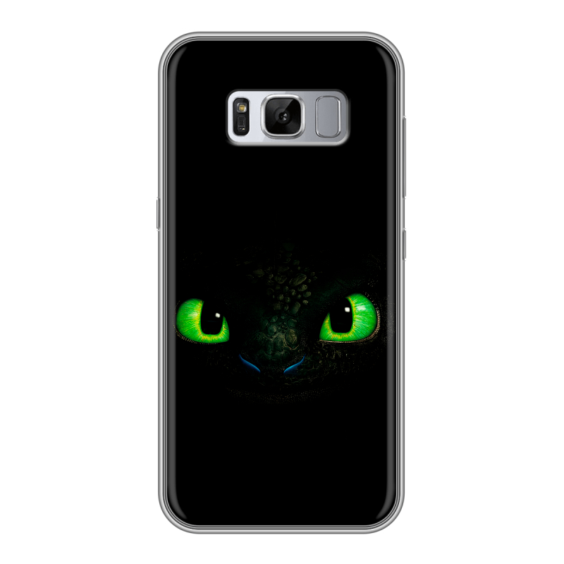 Силиконовый чехол на Samsung Galaxy S8 Plus с принтом Как приручить дракона Силиконовый чехол на Samsung Galaxy S8 Plus с принтом Как приручить дракона
