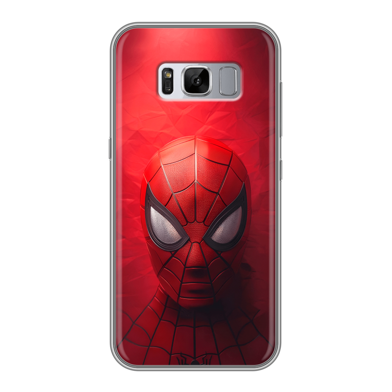 Силиконовый чехол на Samsung Galaxy S8 Plus с принтом Spiderman Человек паук Силиконовый чехол на Samsung Galaxy S8 Plus с принтом Spiderman Человек паук