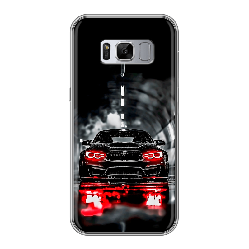 Силиконовый чехол на Samsung Galaxy S8 Plus с принтом BMW БМВ Силиконовый чехол на Samsung Galaxy S8 Plus с принтом BMW БМВ