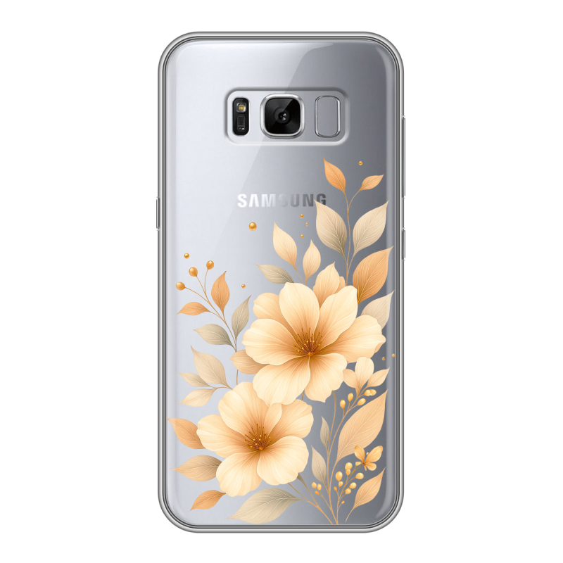 Силиконовый противоударный чехол на Samsung Galaxy S8 Plus с принтом для девушки Силиконовый противоударный чехол на Samsung Galaxy S8 Plus с принтом для девушки