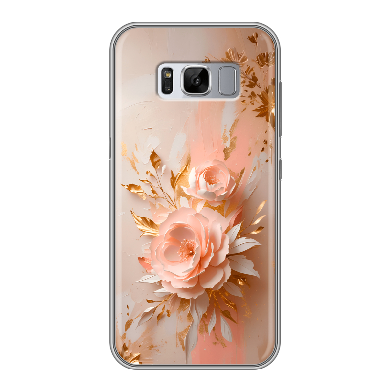 Силиконовый противоударный чехол на Samsung Galaxy S8 Plus с принтом женский Силиконовый противоударный чехол на Samsung Galaxy S8 Plus с принтом женский