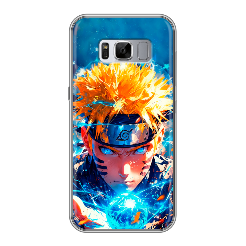 Силиконовый противоударный чехол на Samsung Galaxy S8 Plus с принтом Аниме Наруто Naruto Силиконовый противоударный чехол на Samsung Galaxy S8 Plus с принтом Аниме Наруто Naruto