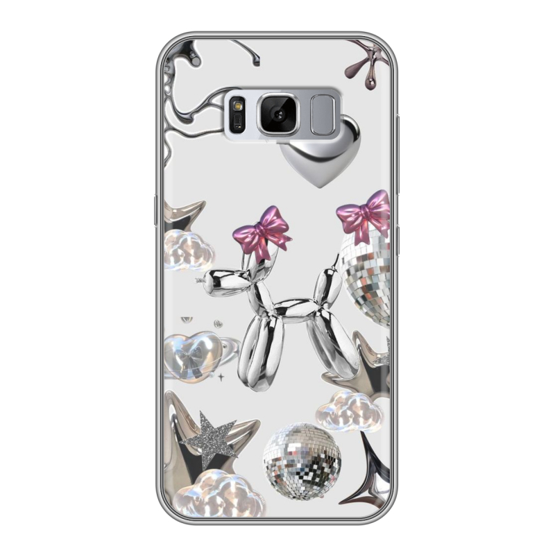 Силиконовый чехол на Samsung Galaxy S8 Plus с принтом Y2K Силиконовый чехол на Samsung Galaxy S8 Plus с принтом Y2K