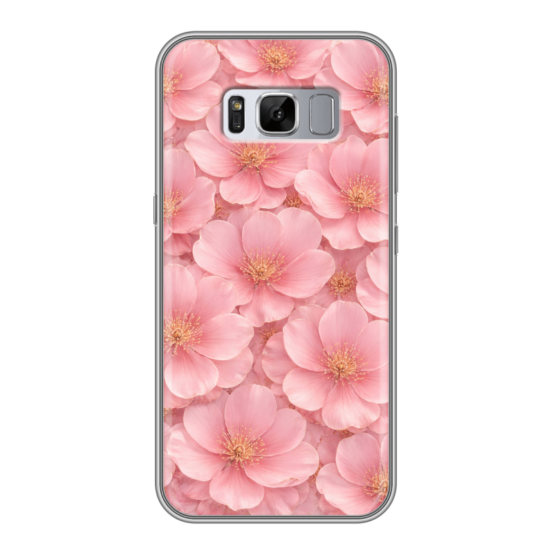 Силиконовый противоударный чехол на Samsung Galaxy S8 Plus с принтом женский Силиконовый противоударный чехол на Samsung Galaxy S8 Plus с принтом женский