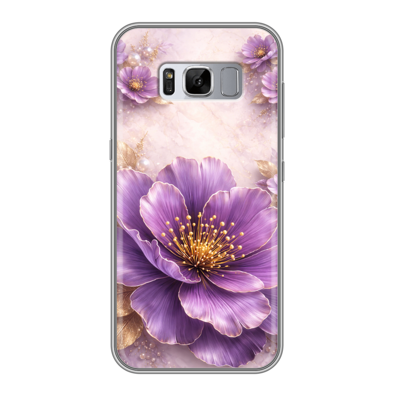 Силиконовый чехол на Samsung Galaxy S8 Plus с принтом женский Силиконовый чехол на Samsung Galaxy S8 Plus с принтом женский