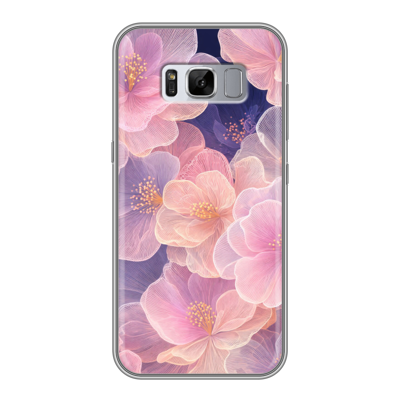 Силиконовый противоударный чехол на Samsung Galaxy S8 Plus с принтом женский Силиконовый противоударный чехол на Samsung Galaxy S8 Plus с принтом женский