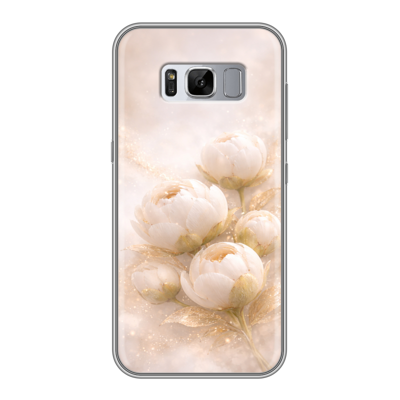 Силиконовый противоударный чехол на Samsung Galaxy S8 Plus с принтом женский Силиконовый противоударный чехол на Samsung Galaxy S8 Plus с принтом женский