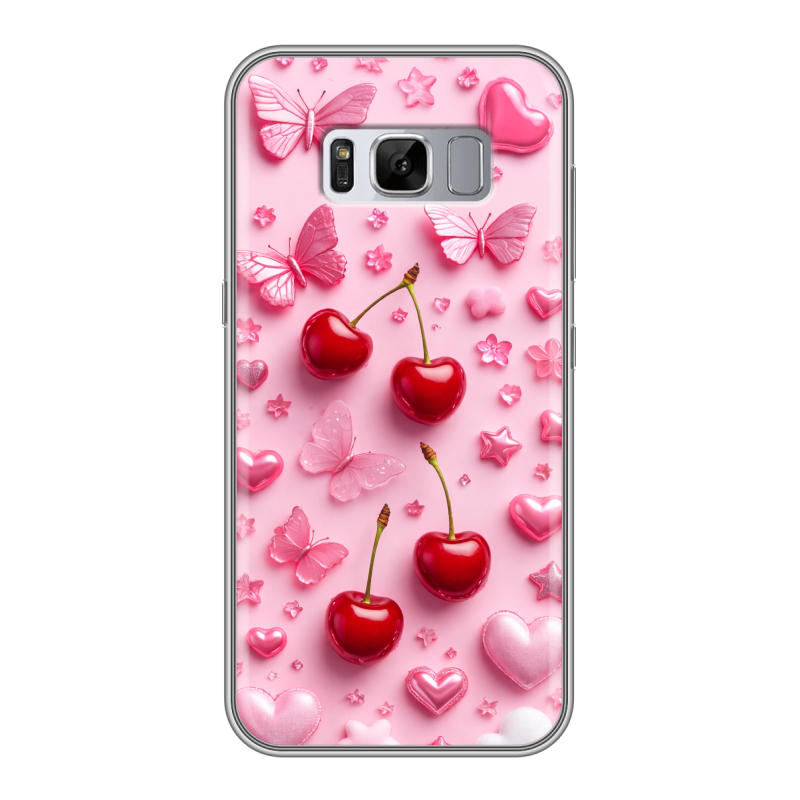 Силиконовый чехол на Samsung Galaxy S8 Plus с принтом для девочек Силиконовый чехол на Samsung Galaxy S8 Plus с принтом для девочек