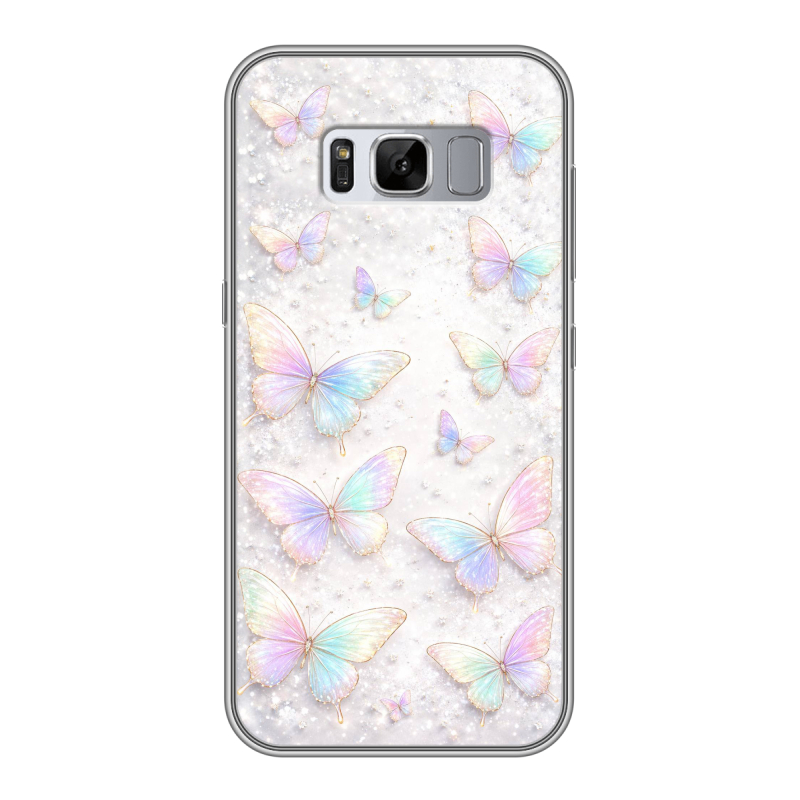 Силиконовый противоударный чехол на Samsung Galaxy S8 Plus с принтом женский Силиконовый противоударный чехол на Samsung Galaxy S8 Plus с принтом женский