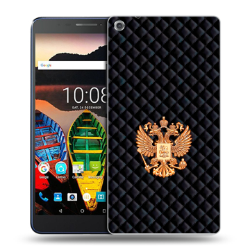 Силиконовый чехол на Lenovo Tab 3 7 Plus с принтом Герб России принт Силиконовый чехол на Lenovo Tab 3 7 Plus с принтом Герб России принт