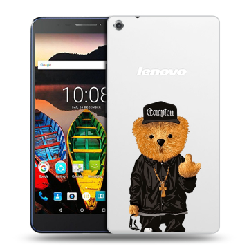 Силиконовый чехол на Lenovo Tab 3 7 Plus с принтом Плюшевый медведь Силиконовый чехол на Lenovo Tab 3 7 Plus с принтом Плюшевый медведь