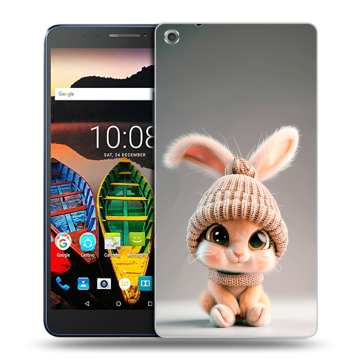 Силиконовый чехол на Lenovo Tab 3 7 Plus с принтом Кролик Силиконовый чехол на Lenovo Tab 3 7 Plus с принтом Кролик