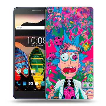 Силиконовый чехол на Lenovo Tab 3 7 Plus с принтом Рик и Морти Rick Morty Силиконовый чехол на Lenovo Tab 3 7 Plus с принтом Рик и Морти Rick Morty