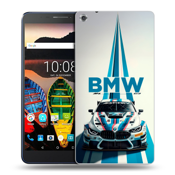 Силиконовый чехол на Lenovo Tab 3 7 Plus с принтом БМВ BMW Силиконовый чехол на Lenovo Tab 3 7 Plus с принтом БМВ BMW