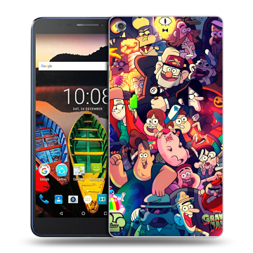 Силиконовый чехол на Lenovo Tab 3 7 Plus с принтом Gravity Falls Гравити Фолз Силиконовый чехол на Lenovo Tab 3 7 Plus с принтом Gravity Falls Гравити Фолз