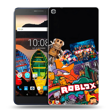 Силиконовый чехол на Lenovo Tab 3 7 Plus с принтом Roblox Роблокс Силиконовый чехол на Lenovo Tab 3 7 Plus с принтом Roblox Роблокс