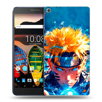 Силиконовый чехол на Lenovo Tab 3 7 Plus с принтом Аниме Наруто Naruto