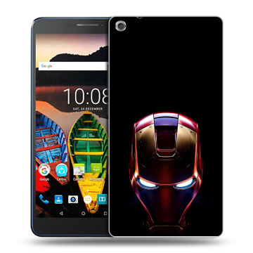 Силиконовый чехол на Lenovo Tab 3 7 Plus с принтом IronMan Железный человек Силиконовый чехол на Lenovo Tab 3 7 Plus с принтом IronMan Железный человек