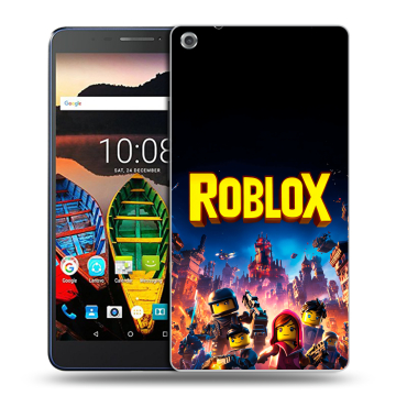 Силиконовый чехол на Lenovo Tab 3 7 Plus с принтом Roblox Роблокс Силиконовый чехол на Lenovo Tab 3 7 Plus с принтом Roblox Роблокс