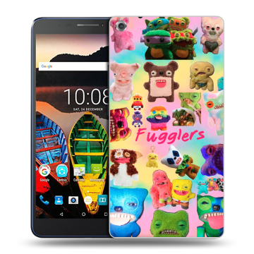 Силиконовый чехол на Lenovo Tab 3 7 Plus с принтом Флагер Fuggler
