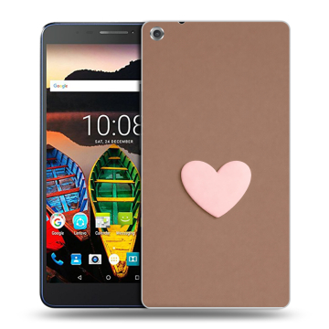 Силиконовый чехол на Lenovo Tab 3 7 Plus с принтом женский