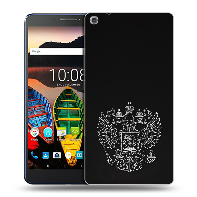 Силиконовый чехол на Lenovo Tab 3 7 Plus с принтом Герб России Силиконовый чехол на Lenovo Tab 3 7 Plus с принтом Герб России