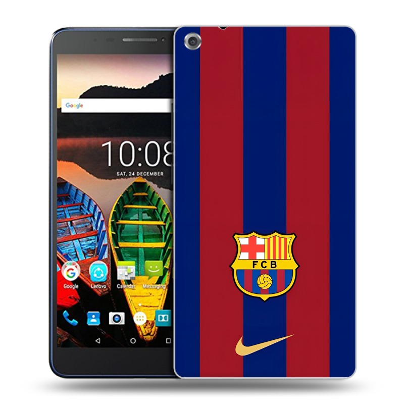 Силиконовый чехол на Lenovo Tab 3 7 Plus с принтом Барселона Barcelona Силиконовый чехол на Lenovo Tab 3 7 Plus с принтом Барселона Barcelona